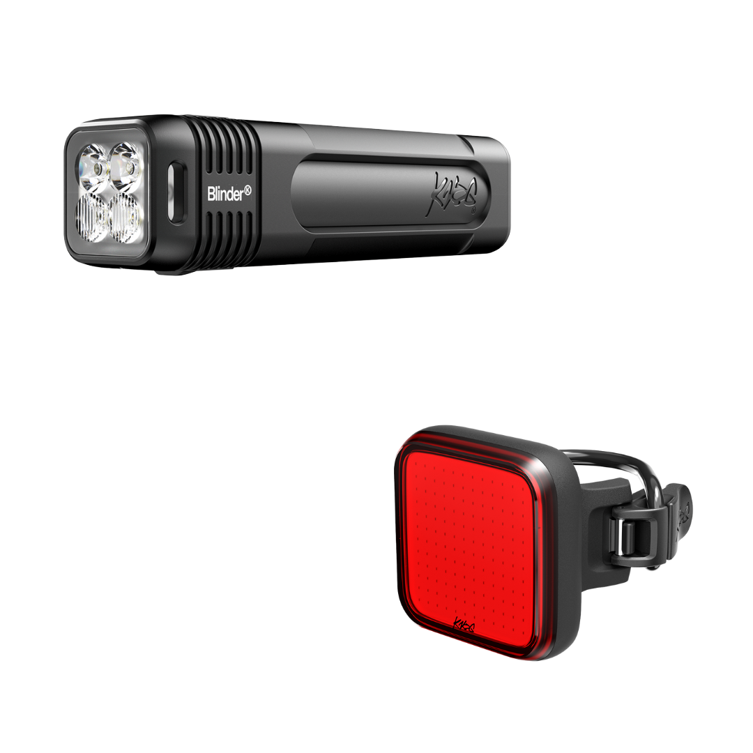 knog. BLINDER MOB F ＆REAR セット ノグ Blinder 600 & Blinder Square Rear Bike Light Set | Knog US