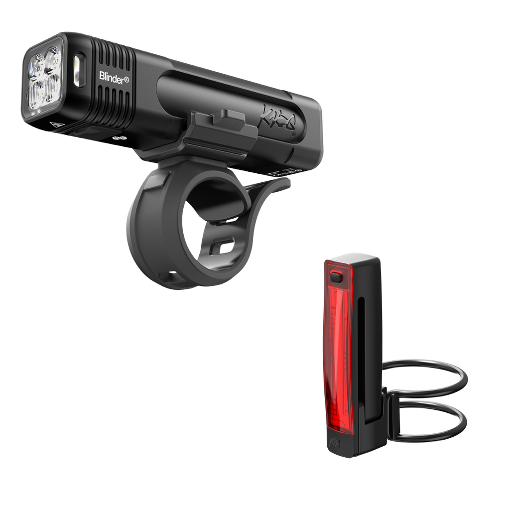 Blinder 600 & Plus Rear Bike Light Set | USB-C Rechargeable | Knog US Blinder 600 & Plus Rear Bike Light Set | USB-C Rechargeable | Knog US