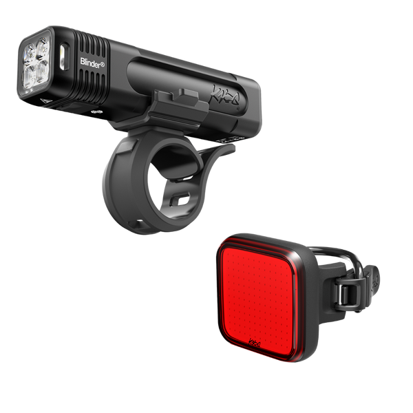 Blinder 900 & Blinder Square Rear Bike Light Set | Knog US